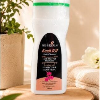 SBHERBALS KESH101 ANTI HAIR FALL SHAMPOO WITH HIBISCUS & ALOEVERA | NOURISHING HAIR CLEANSER FOR STRONG, SOFT & HEALTHY HAIR | FOR ALL HAIR TYPES | 200ML