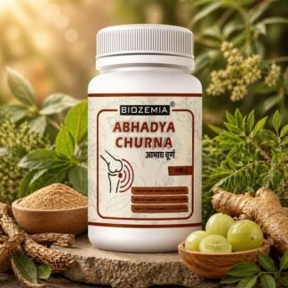 BIOZEMIA ABHADYA CHURNA POWDER | Ayurvedic Herbal Wellness Supplement | Joint & Mobility Support Formula | Daily Herbal Care Powder | 100g