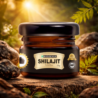 Biozemia Shilajit Resin | Ayurvedic Herbal Supplement | Natural Energy & Wellness Support | Purified Shilajit | 10g