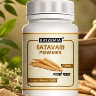 BIOZEMIA SATAVARI POWDER | HERBAL WOMEN WELLNESS POWDER | NATURAL AYURVEDIC NUTRITION SUPPORT | DAILY HEALTH & VITALITY CARE