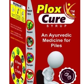 SHAHI PLOX CURE AYURVEDIC HERBAL SYRUP | HERBAL WELLNESS FORMULA | DAILY DIGESTIVE & ANAL COMFORT SUPPORT | 200 ML