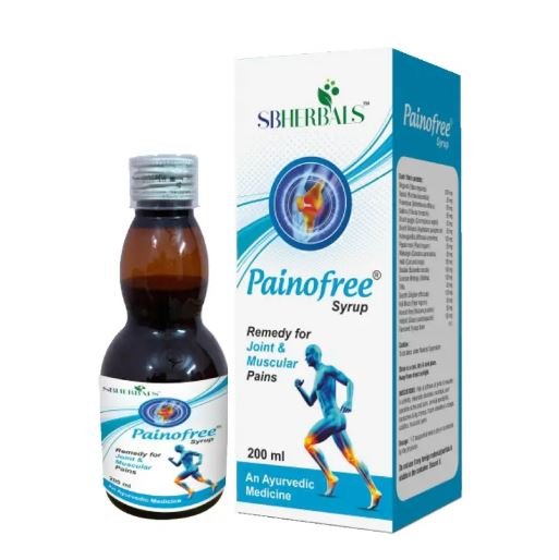 SBHERBALS Painofree Ayurvedic Syrup | Herbal Wellness Syrup for Active Lifestyle Support | Traditional Ayurvedic Formula | 200 ml