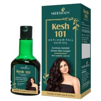 SBHERBALS Kesh101 Ayurvedic Hair Oil for Hair Care & Scalp Nourishment | Herbal Hair Oil for Men & Women | Bhringrajj, Hibiscus & Ayurvedic Herbs | 120 ml