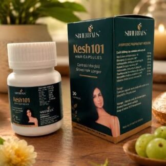 SBHERBALS Kesh101 Hair Capsules | Ayurvedic Hair Care Supplement for Hair Strength & Scalp Nourishment | Herbal Hair Nutrition Capsules for Men & Women | 30 Capsules