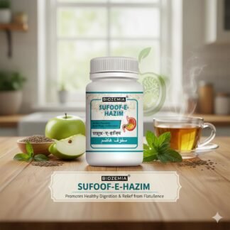 Biozemia Sufoof-E-Hazim Digestive Powder for Gas, Acidity, and Bloating Relief | Ayurvedic Unani Churna for Stomach Pain and Indigestion Style ID: lFt3VII1